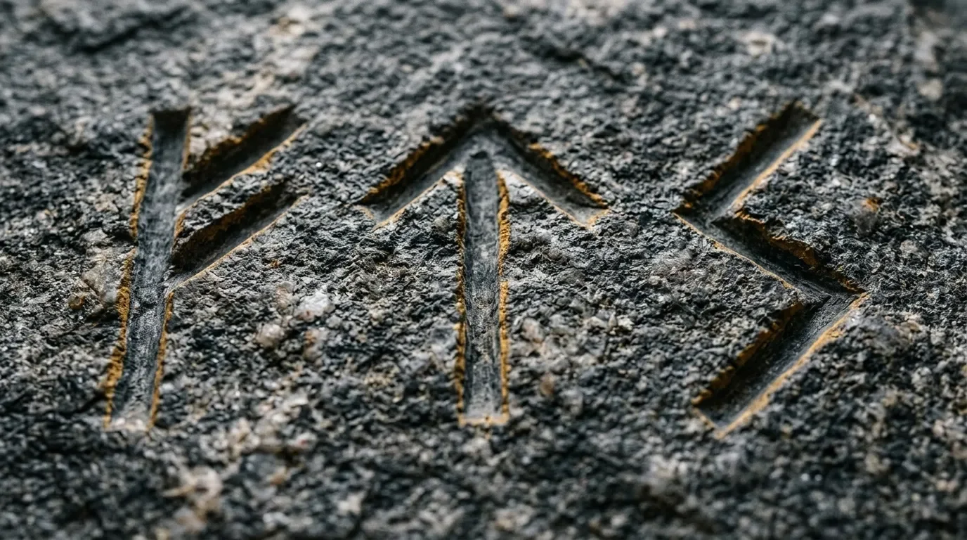 Rainures profondes creusées dans surface de béton gris