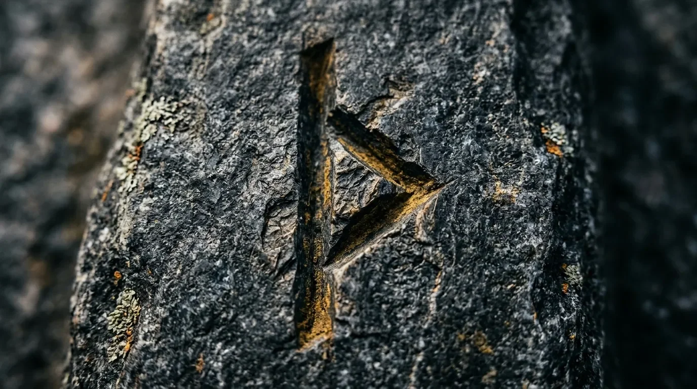 Petit lézard mimetique sur tronc d'arbre écorcé (renversée)