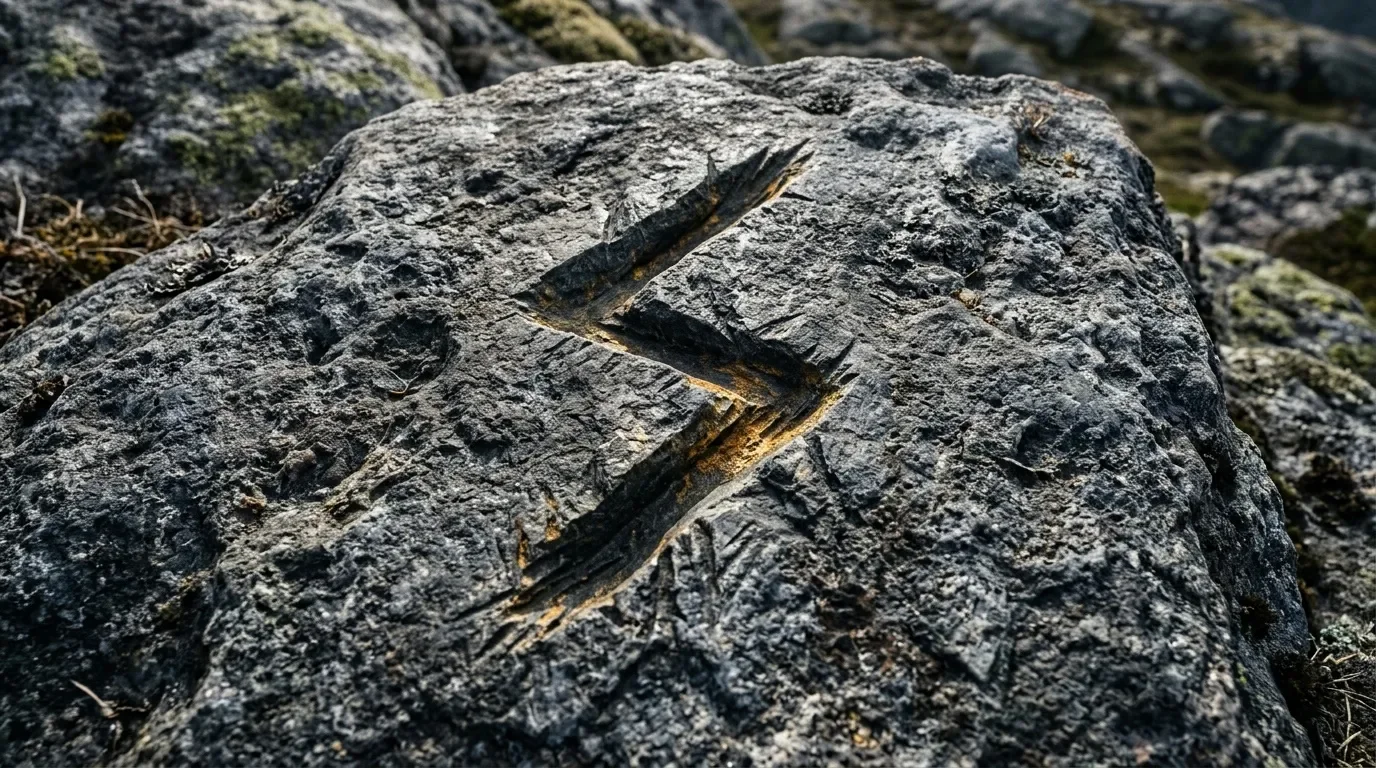 Lézard reposant sur une roche texturée grise avec mousse