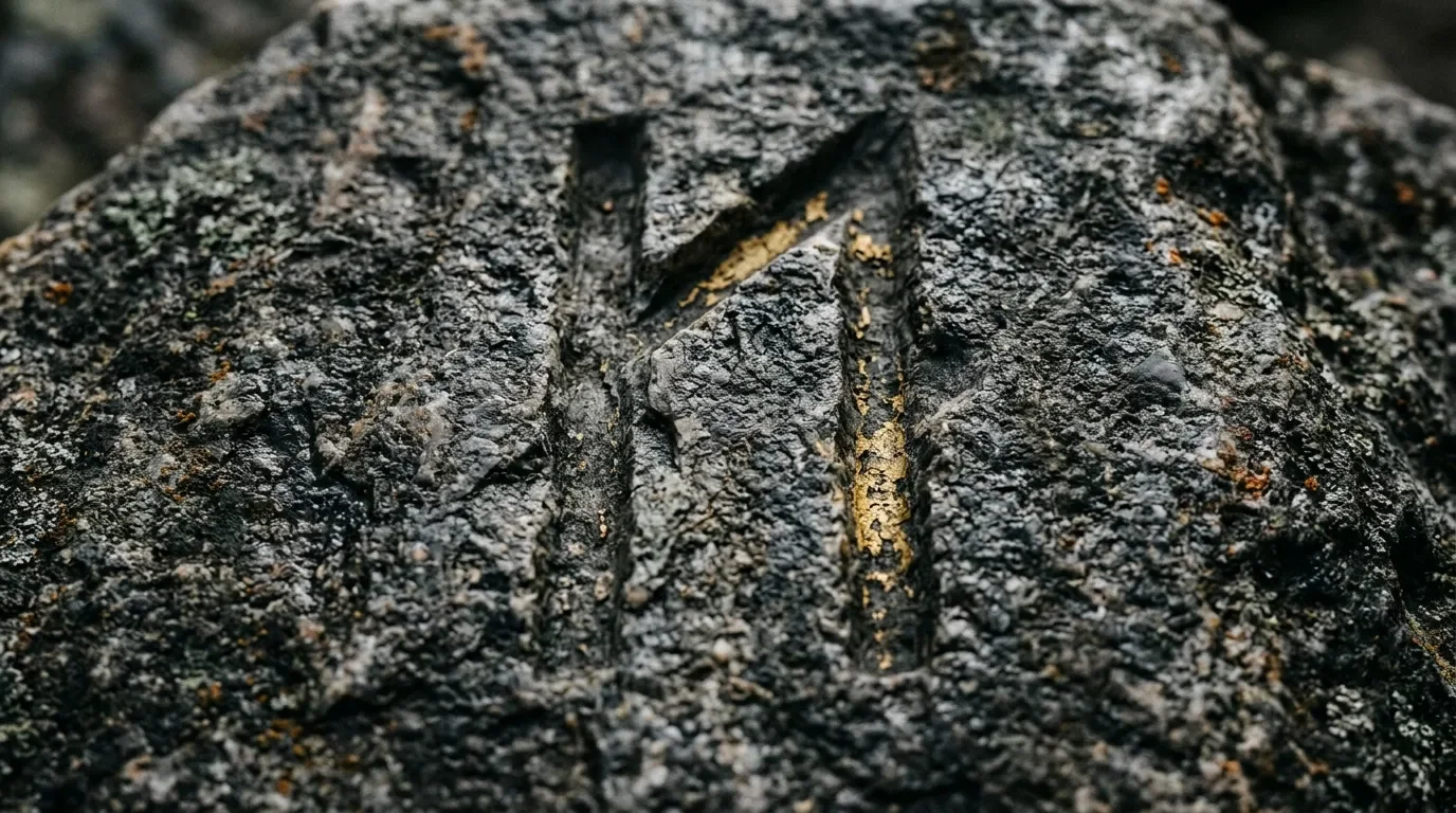 Texture d'&eacute;corce grise avec lichen jaune or
