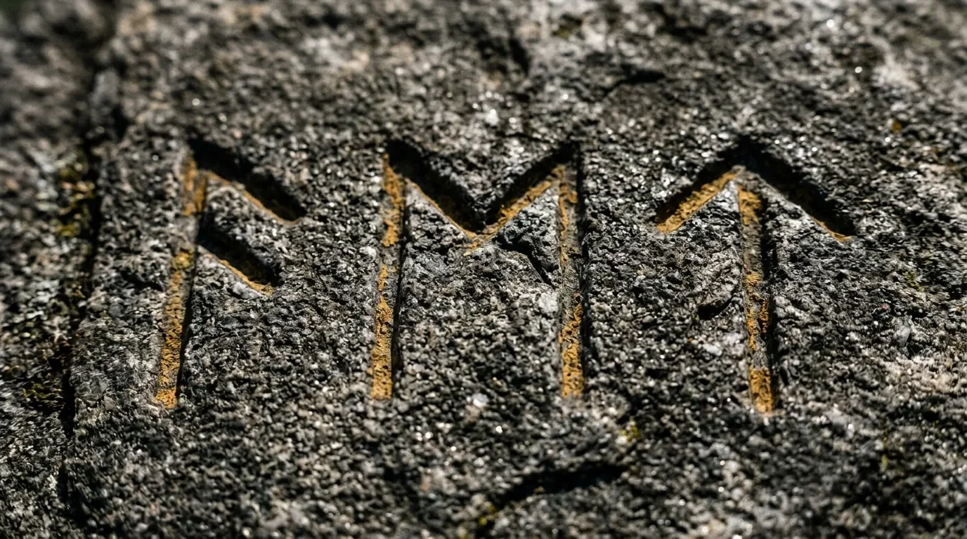Lichens jaunes formant des motifs en zigzag sur écorce